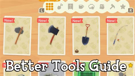 How To Get Pretty Good Tools In Animal Crossing New Horizons Guide