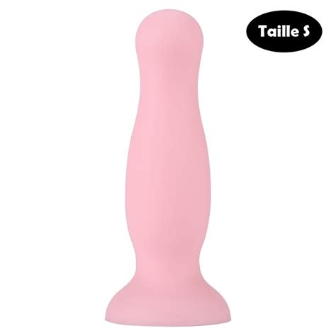 Plug Anal Ventouse Rose Pastel Sextoy Pas Cher