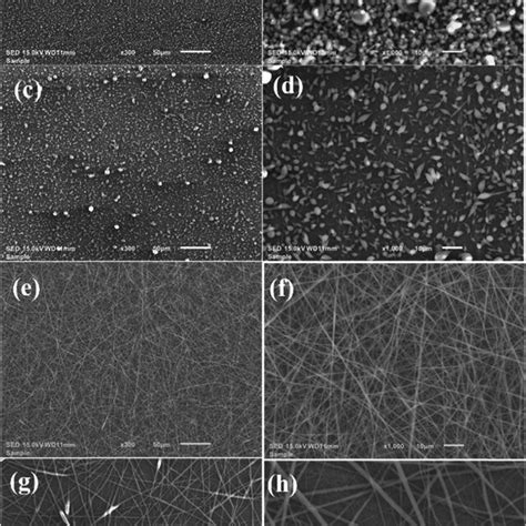 SEM Images Of Electrospun Fibers Using Solutions Prepared By Method 2