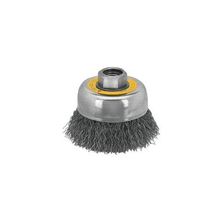 Dewalt Wire Wheel 5in Crimped Cup Brush Carbon Steel 5 8in 11 Arbor