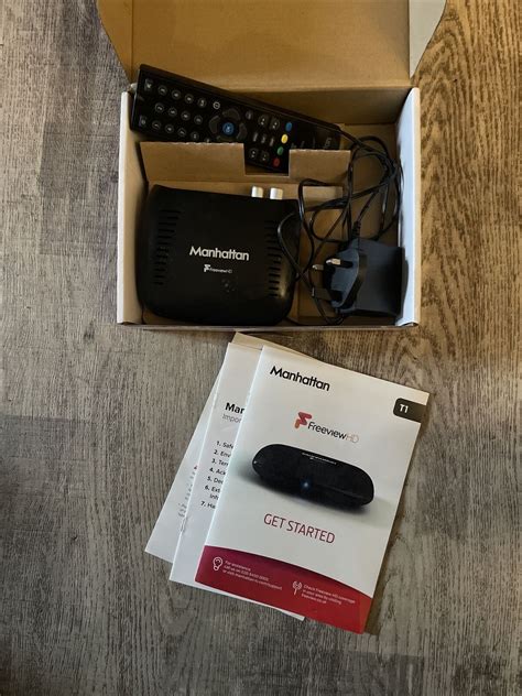 Manhattan T Freeview Hd Set Top Box With Freeview Hd Channels Ebay