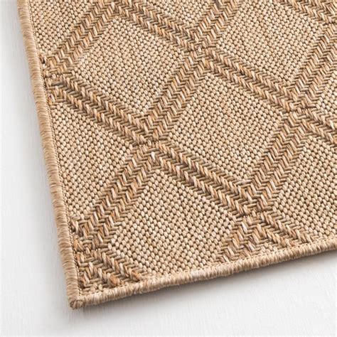 Hampton Bay Diamond Beige 5 Ft X 7 Ft Indoor Outdoor Patio Area Rug