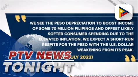 Weaker Peso Offsets High Inflation Impact On Consumer Spending YouTube