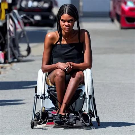 Candace Owens In A Wheelchair Openart