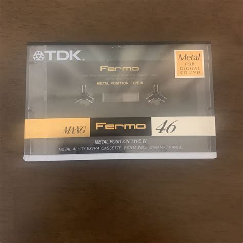 ヤフオク TDK MA XG 46F スーパーメタル FERMO カセットテ