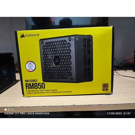 Jual PSU CORSAIR RM SERIES 850W FULL MODULAR 80 GOLD RM850 Shopee