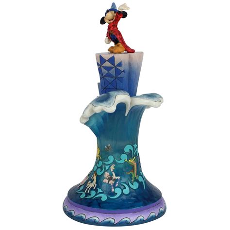 Disney Traditions Sorcerer Mickey Mouse Masterpiece Statue by Jim Shore