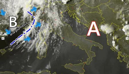 DIRETTA Meteo Ecco La Veloce Perturbazione In Arrivo TEMPORALI Su