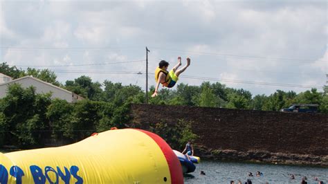 Swimming, Water Slide & Inflatable Water Obstacles at Brownstone Park