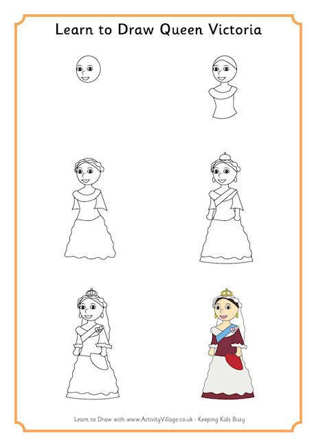 Learn To Draw Queen Victoria