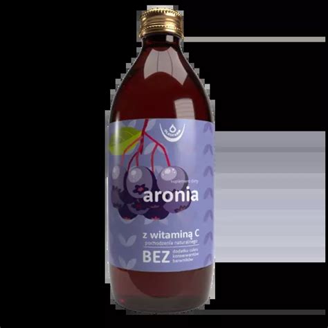 Aronia Sok Z Owoc W Aronii Z Naturaln Witamin C Ml Oleofarm