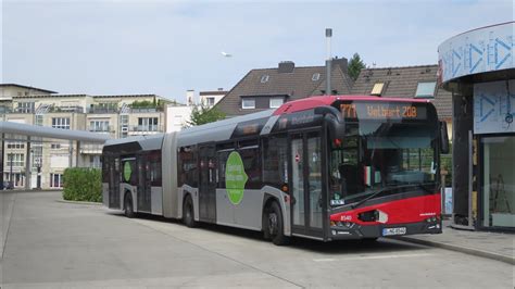 Video Bus Solaris Urbino 18 IV 8540 Rheinbahn AG Düsseldorf