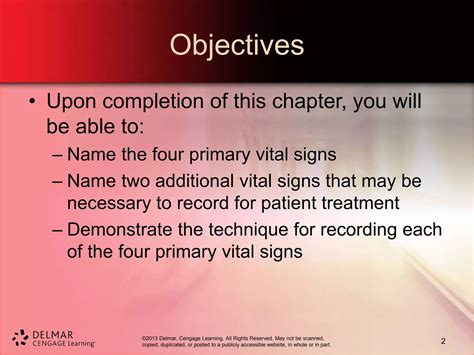 Chapter 3 Vital Signs Ppt