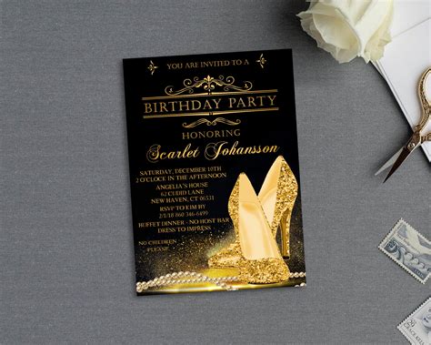 Invitations For Sexy Shoes