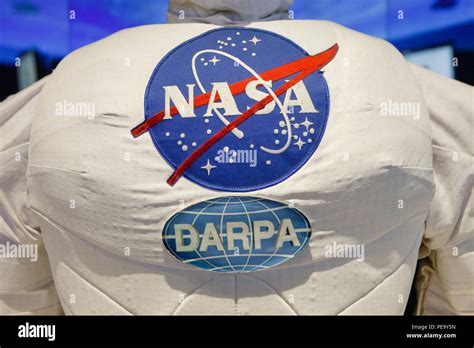 NASA DARPA logo on Robonaut 1A robot - USA Stock Photo - Alamy