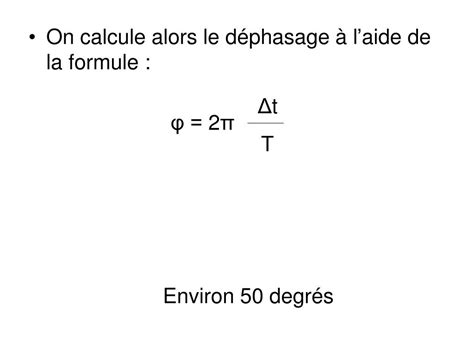 Découvrir 97 imagen formule du déphasage fr thptnganamst edu vn