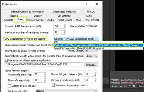 Turning On Gpu Acceleration In Creator Apps Nvidia