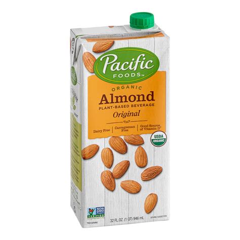 Pacific Foods Almond Milk Organic Case