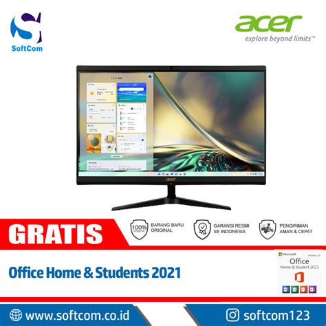 Pc Acer Aspire Aio C Core I U Gb Gb Ssd Fhd Ips