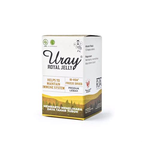 Jual Uray Madu Uray Royal Jelly 30 Kapsul Original 2024 ZALORA