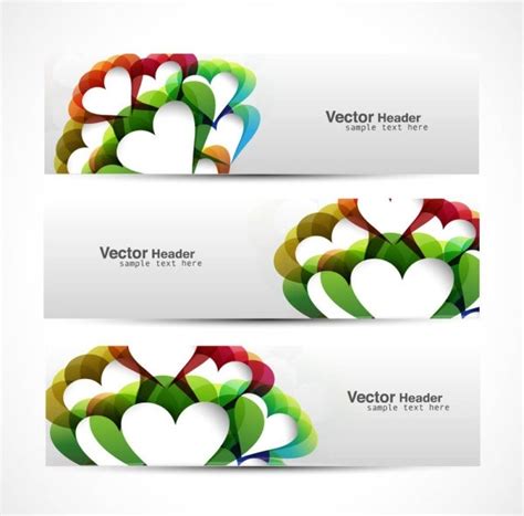 Abstract modern graphics banner03 vector Vectors graphic art designs in ...