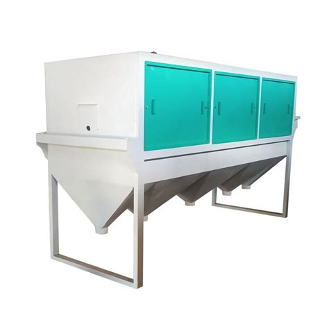 Automatic Powder Coated Wheat Cleaning Machinery Single Phase Kg