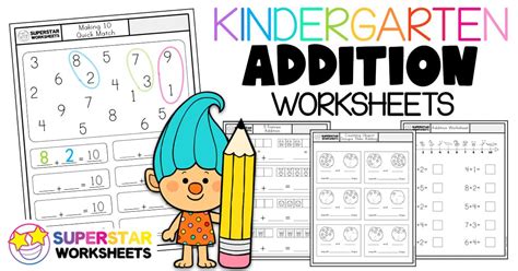 Addition Worksheets Planning Playtime Worksheets Library