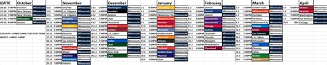 Timberwolves Schedule 2023 24 Printable