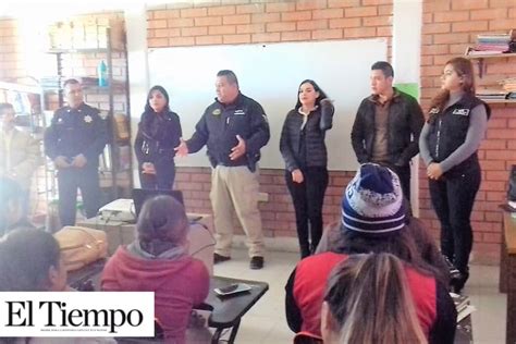 Imparten pláticas de prevención del delito a estudiantes