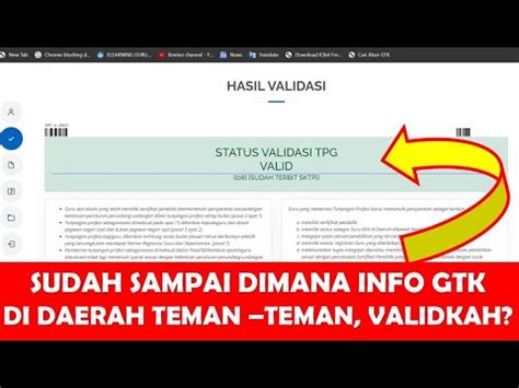 Sudah Sampai Dimana Info Gtk Di Daerah Teman Teman Apakah Sudah