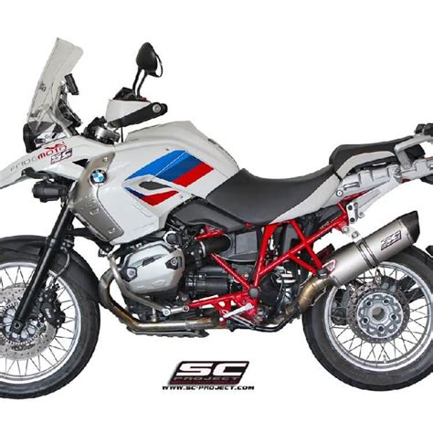 Τελικό εξάτμισης τιτανίου SC Project BMW R 1200 GS Adv 04 09