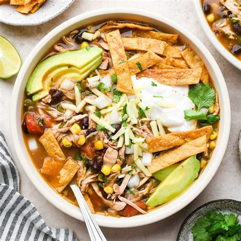 Chicken Tortilla Soup JoyFoodSunshine