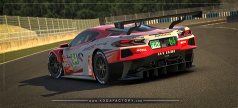 Koda Factory Fafe Racing Corvette C8 R GTE IRacing