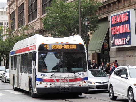 Septa New Flyer De40lfr On Rt45 At Reading Term Mkt In Phila New