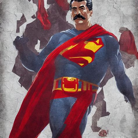 Stalin As Superman Red Son Leader Of The Revolution Stable