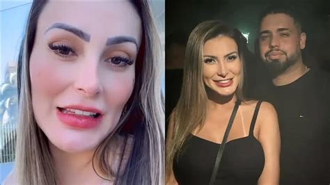 Acabou Andressa Urach explica porque terminou namoro após um mês