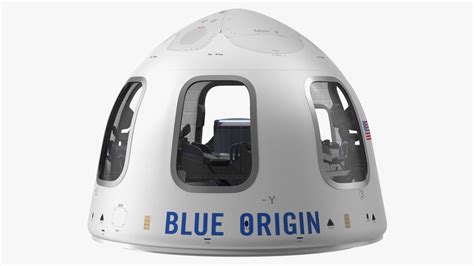 Blue Origin New Shepard Crew Capsule 3D model | CGTrader