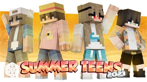 Summer Teens 2023 By Yeggs Minecraft Skin Pack Minecraft