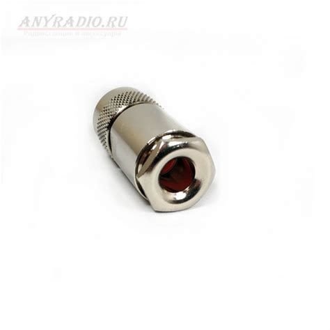 Коаксиальный вч разъем PL-259 штекер (UHF) с зажимной гайкой (пайка) на ...