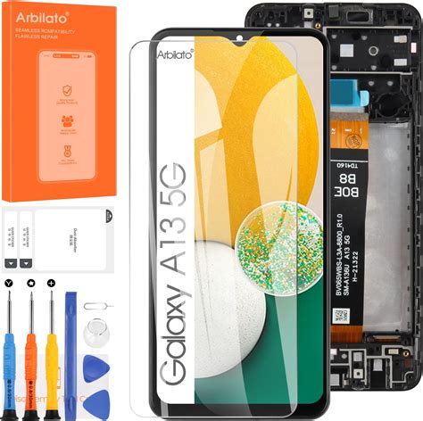 For Samsung Galaxy A14 5g Screen Replacement Lcd Full Assembly Kit With Frame