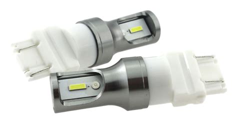 T25 3157 P27W set | autoverlichting LED 2 stuks | 2-SMD xenon wit 6000K ...