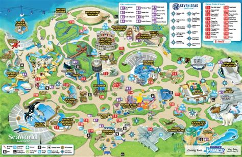 Gold Coast Sea World Park Map - Printable Sea World Map | Printable Maps