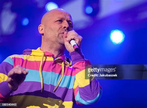 Singer Stumpen Of The German Band Knorkator Performs Live During A