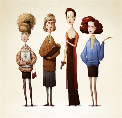 Twin Peaks characters by room4shoes on DeviantArt