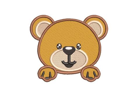 Rostro De Oso Dise Os De Bordado Descargar Bordados Dise O