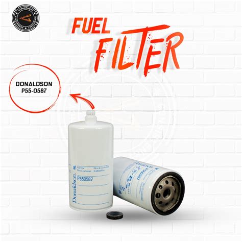 Jual Fuel Filter P55 0587 P550587 Solar Filter Oli Donaldson Water