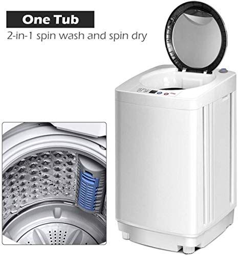 Giantex Portable Washing Machine Full Automatic Washer And Spinner