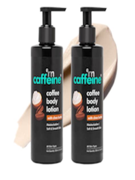 Buy MCaffeine Set Of 2 Coffee Body Lotion With Shea Butter 250 Ml Each ...