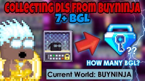 Collecting Dls From Buyninja And Vendff Bgls Growtopia Youtube