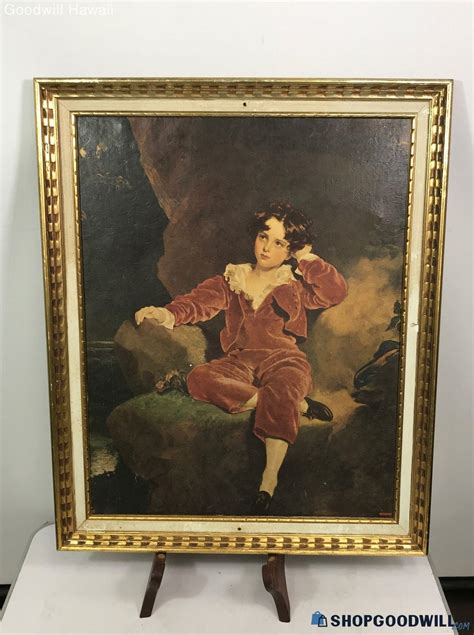 The Red Boy Master Lambton Print Sir Thomas Lawrence Pick Up Only